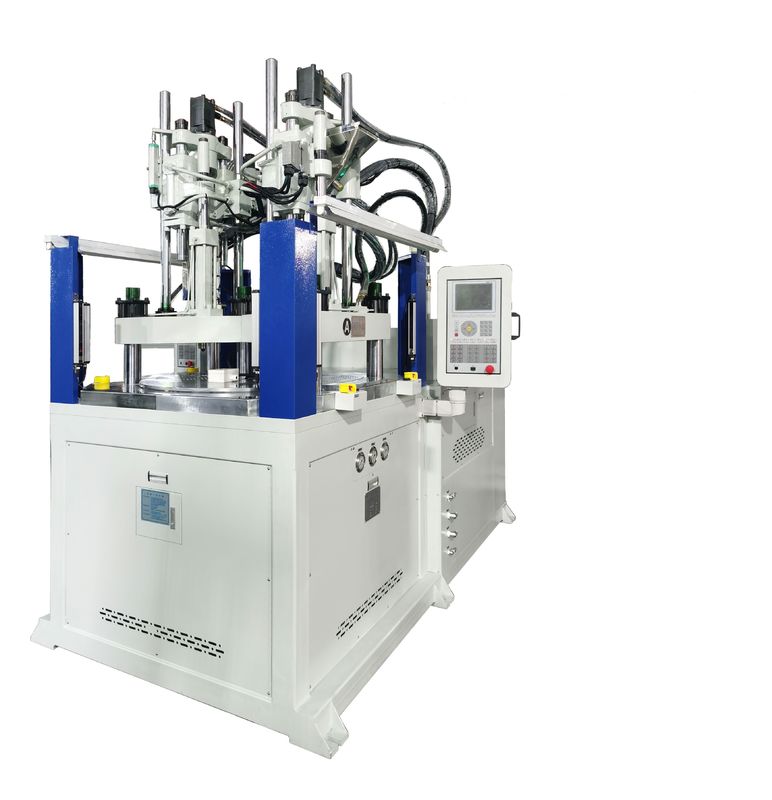 85T डबल कलर इंजेक्शन मोल्डिंग मशीन वर्टिकल JTT2V3R-850